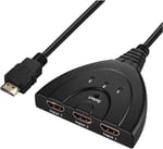 4586 Hdmi Çoklayıcı Switch 3 Port Çoğaltıcı