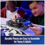 4D Build - Batmobile - kaliteli kartondan detaylı 3D model kiti, 202 parça, 12 yaşından itibaren Batman hayranları için