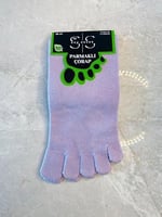 4'lü Bambu Parmaklı Mantar Önleyici Kokulu Pembe Unisex Set Çorap Tek Beden