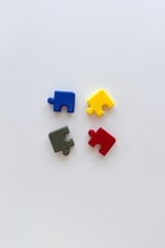 4'lü Puzzle Buzdolabı Magneti