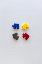 4'lü Puzzle Buzdolabı Magneti