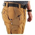 5.11 Tactical Erkek Simge Kargo Pantolonu, Keten Tac Streç, Guessted, Teflon Kaplama, Stil 74521