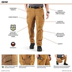 5.11 Tactical Erkek Simge Kargo Pantolonu, Keten Tac Streç, Guessted, Teflon Kaplama, Stil 74521