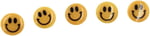 5 Adet 15 Mm Emoji Düğme (MODEL 3)