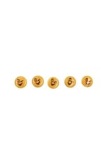 5 Adet 15 Mm Emoji Düğme (MODEL 6)