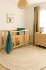 5 Adet 50 x 90 + 10 cm Anne Yanı Lastikli Penye Kumaş Bebek Çarşafı