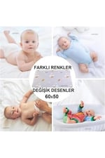 5 Adet Bebek Bezi Değiştirme Şiltesi Su Geçirmez Çift Katlı Yıkanan Tekrar Kullanılan Yatak Örtüsü