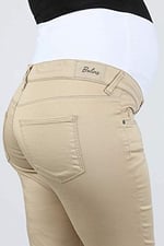 5 Cepli Hamile Pantolon Bej