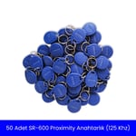 50 Adet SARKEY SR-600 Proximity Anahtarlık - Rfıd Tag - Göstergeç - 125 Khz