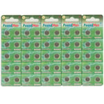 50 x PoundMax AG13 LR44 1,5 V PoundMax Alkalin Düğme Pil