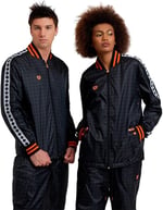 50Th Black Full Zip Unisex Siyah Günlük Stil Ceket 006238131
