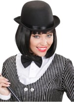 5DM Charlie Chaplin Şapka Melon Şapka
