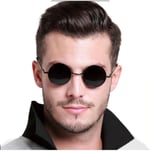 5DM Siyah Çerçeveli Siyah Renk John Lennon Gözlüğü