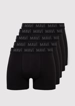 5li Siyah Basic Boxer Seti 0911238-900
