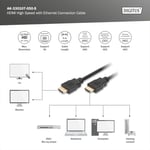 5m Yüksek Hızlı HDMI with Ethernet Bağlantı Kablosu AK-330107-050-S - Seçenekler: 5 Metre, 1m, 3 Meters, 3 Metre, 3m, 5 m, 15m, 20m, 30m, 40m...