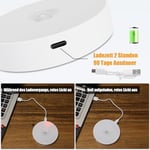 6 Adet Hareket Sensörlü Gece lambası, USB şarj Edilebilir Gece Lambası, 3 Mod, Manyetizma Adsorpsiyon, Gardıroplar, merdivenler, koridorlar, dolaplar vb. için uygundur, Sıcak Sarı