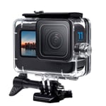 60 m su geçirmez gövde, GoPro Hero 12/Hero 11/Hero 10/Hero 9 Black ile uyumlu, su altı dalış aksesuarı, Go Pro Hero 12, 11, 10, 9 aksiyon kameraları için