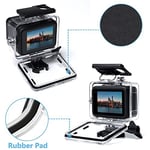60 m su geçirmez gövde, GoPro Hero 12/Hero 11/Hero 10/Hero 9 Black ile uyumlu, su altı dalış aksesuarı, Go Pro Hero 12, 11, 10, 9 aksiyon kameraları için