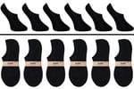 6'lı Dikişsiz Bambu Görünmez Terletmez Erkek Sneakers Çorap Seti/Kutulu Set