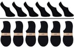 6'lı Dikişsiz Bambu Görünmez Terletmez Erkek Sneakers Çorap Seti/Kutulu Set