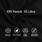 6'lı Kutu Likralı Premium Erkek Boxer
