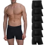 6'lı Kutu Premium Likralı Erkek Boxer