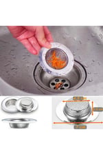7 Cm Orta Boy Paslanmaz Çelik Lavabo Süzgeci - Evye Süzgeci - Eviye Süzgeç