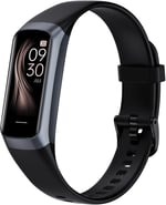 7/24 Kan Oksijen Nabız ve Uyku Monitörlü Fitness İzleyici,IP68 Su Geçirmez,1.10''AMOLED Dokunmatik Renkli Ekran,Kadın Erkek için Adım Sayacı Sağlık Aktivitesi İzleyicileri
