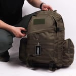 75 Lt Haki Outdoor Sırt Çantası,Molle Sistemli, Suya Dayanıklı, Çok Gözlü, Outdoor, Kamp, Avcılık, Günlük Kullanım, Erkek, Kadın