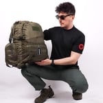 75 Lt Haki Outdoor Sırt Çantası,Molle Sistemli, Suya Dayanıklı, Çok Gözlü, Outdoor, Kamp, Avcılık, Günlük Kullanım, Erkek, Kadın