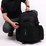 75 Lt Siyah Outdoor Sırt Çantası, Molle Sistemli, Suya Dayanıklı, Çok Gözlü, Outdoor, Kamp, Avcılık, Günlük Kullanım, Erkek, Kadın