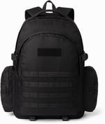 75 Lt Siyah Outdoor Sırt Çantası, Molle Sistemli, Suya Dayanıklı, Çok Gözlü, Outdoor, Kamp, Avcılık, Günlük Kullanım, Erkek, Kadın