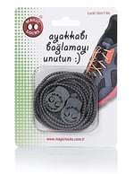 7A1 Akıllı Bağcık Yuvarlak, Gri