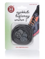 7A1 Akıllı Bağcık Yuvarlak, Gri