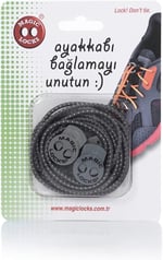 7A1 Akıllı Bağcık Yuvarlak, Gri