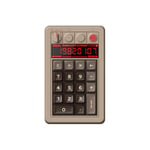 8BitDo Retro 18 Mechanical Numpad, Supports Calculator Mode, Bluetooth/2.4G/Wired Numpad for Windows and Android - C64 Edition