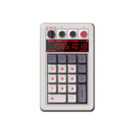 8BitDo Retro 18 Mekanik Numpad, Hesap Makinesi Modunu Destekler, Bluetooth/2.4G/Kablolu Numpad Windows ve Android için - N Edition