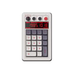8BitDo Retro 18 Mekanik Numpad, Hesap Makinesi Modunu Destekler, Bluetooth/2.4G/Kablolu Numpad Windows ve Android için - N Edition