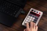 8BitDo Retro 18 Mekanik Numpad, Hesap Makinesi Modunu Destekler, Bluetooth/2.4G/Kablolu Numpad Windows ve Android için - N Edition