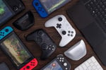 8BitDo Ultimate 2 Bluetooth Kontrol Cihazı, Switch Pro Controller for Switch Pro Controller TMR Joysticks, Değiştirilebilir Hall Effect/Dokunmatik Tetikleyiciler, Titreşim ve Hareket Kontrolü, RGB