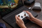 8Bitdo Windows ve Android için Ultimate 2 Kablosuz Denetleyici, TMR Oyun Çubukları, Değiştirilebilir Salon Efekti/Dokunmatik Tetikleyiciler, Hareket Kontrolü, RGB Fire Ring, 8 Speed Kablosuz