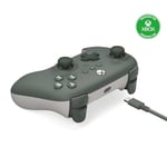 8Bitdo Xbox, RGB Lighting Fire Ring ve Hall Effect Joysticks için Ultimate C Kablolu Denetleyici, Xbox Series X |S, Xbox One, Windows 10/11 - Resmi Olarak Lisanslı (Koyu Yeşil)