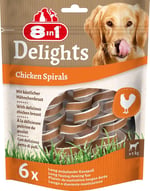 8in1 Smart Delights Tavuklu Burgulu Köpek Ödülü 85gr
