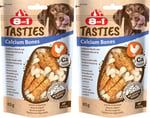 8in1 Tasties Calcium Bones Tavuk Sargılı Köpek Ödülü 85 Gram