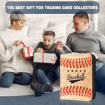 900 Cepli Beyzbol Kartı Bağlayıcı, Spor Ticaret Kartı Klasörü, Koleksiyoncular için Beyzbol Ticaret Kartlarını Düzenlemek ve Korumak için 50 Sayfalık Kart Kılıflı Koleksiyon Ticaret Kartı