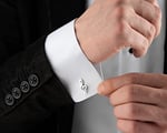 925 Ayar Gümüş Müzik Nota Kol Düğmesi – Erkek Şık Kol Düğmesi, Klasik & Zarif Tasarım, Müzisyen Hediyesi, Özel Gün Aksesuarı