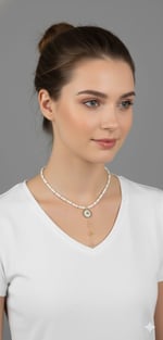925 ayar papatya silver binbir gece kolye.doricalı nazar kolye.göz kolye.rose,gold,rodaj