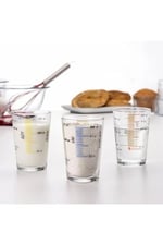 97420 Arda Türkmen 3 lü Ölçü Bardağı Seti - 200 ml