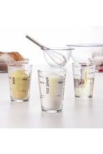 97420 Arda Türkmen 3 lü Ölçü Bardağı Seti - 200 ml