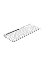 A4 Tech FBK25 (Q) Türkçe FN-Multimedya Bluetooth & 2.4Ghz Nano Kablosuz Klavye, Beyaz